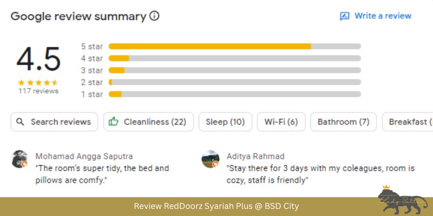 Review RedDoorz Syariah Plus @ BSD City